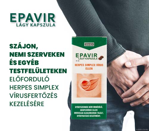 EPAVIR lágy kapszula