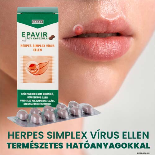 EPAVIR lágy kapszula 